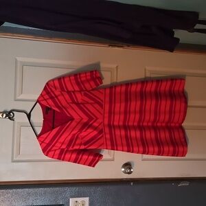Banana Republic size 4 dress orange/pink